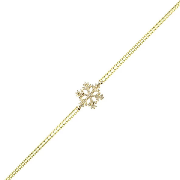 Kartanesi Altın Zincir Bileklik 14K Gold ürün görseli 1