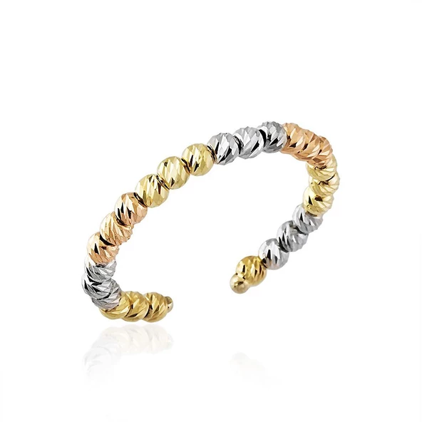İtaly Dorika Altın Yüzükler 14K Gold ürün görseli 1