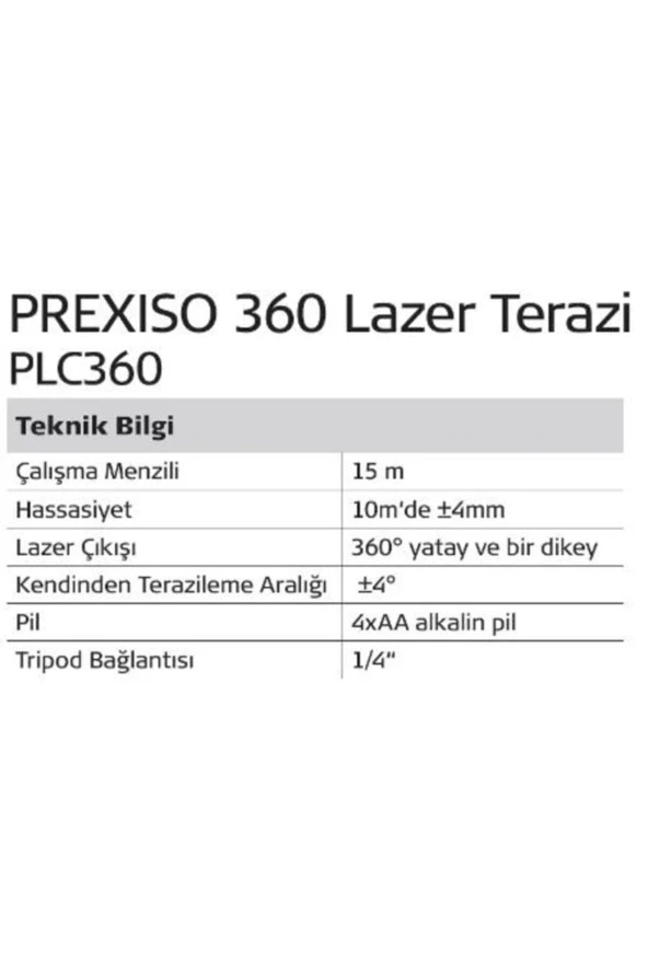 Plc360 Çapraz Çizgi Lazeri 360 Derece - Resim 3