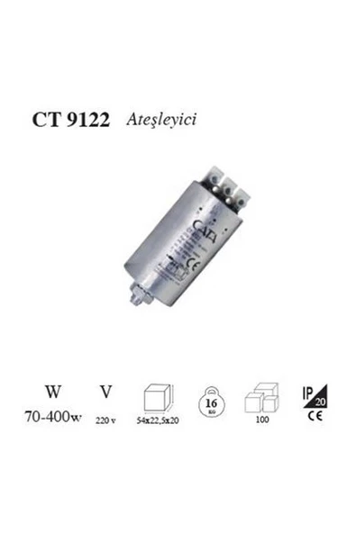 Cata CT-9122 70-400W Ateşleyici İgnitör - Resim 2