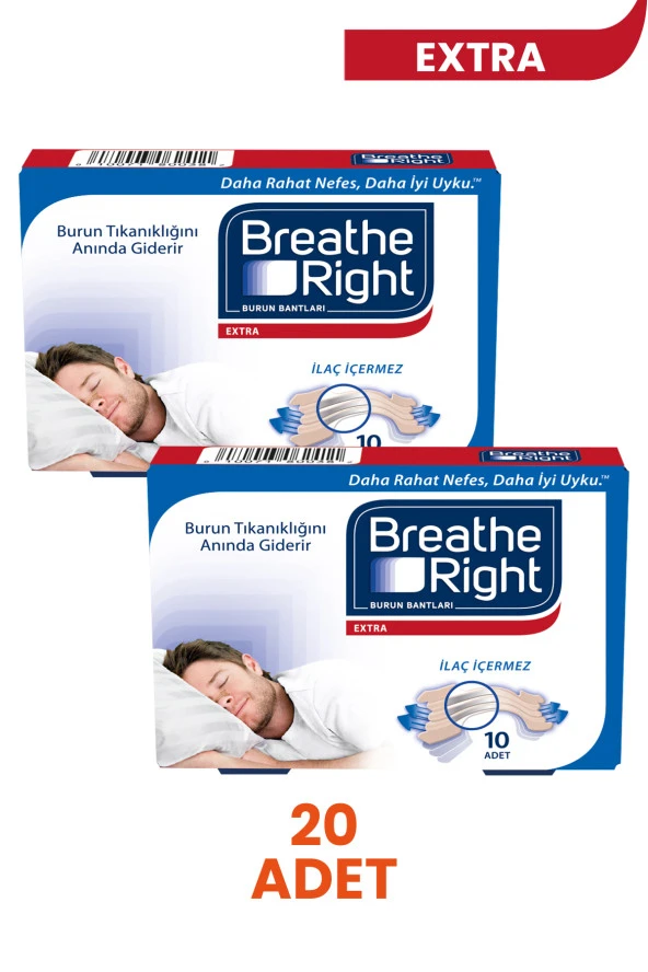 BREATHE RİGHT Extra Boy 10Lu -2 Adet ürün görseli 1