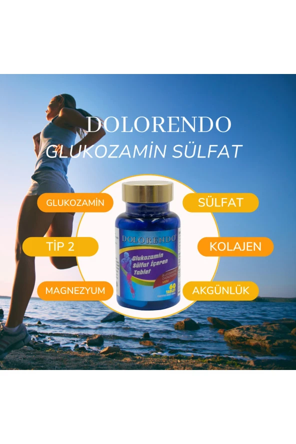 DOLORENDO Glukozamin Sülfat İçeren 60 Tablet - Resim 2