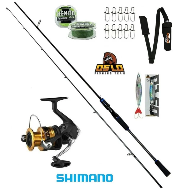Shimano FX C3000 Oslo Legend 270cm 7-40gr Spin Olta Seti ürün görseli 1