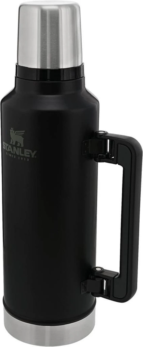 Stanley Klasik Vakumlu 1.9 lt Çelik Termos Siyah ürün görseli 1