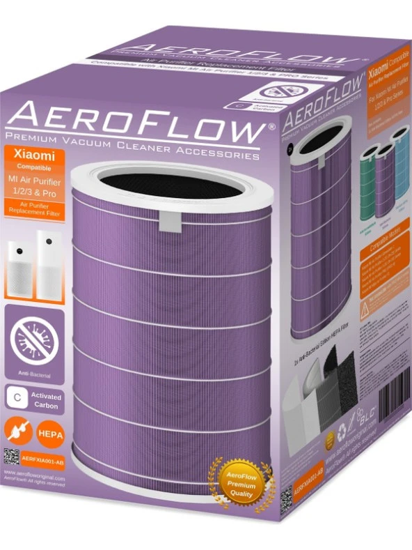 Xiaomi Mi Air Purifier 3c Serisi Hava Temizleyici Antibakteriyel Filtre ürün görseli 1