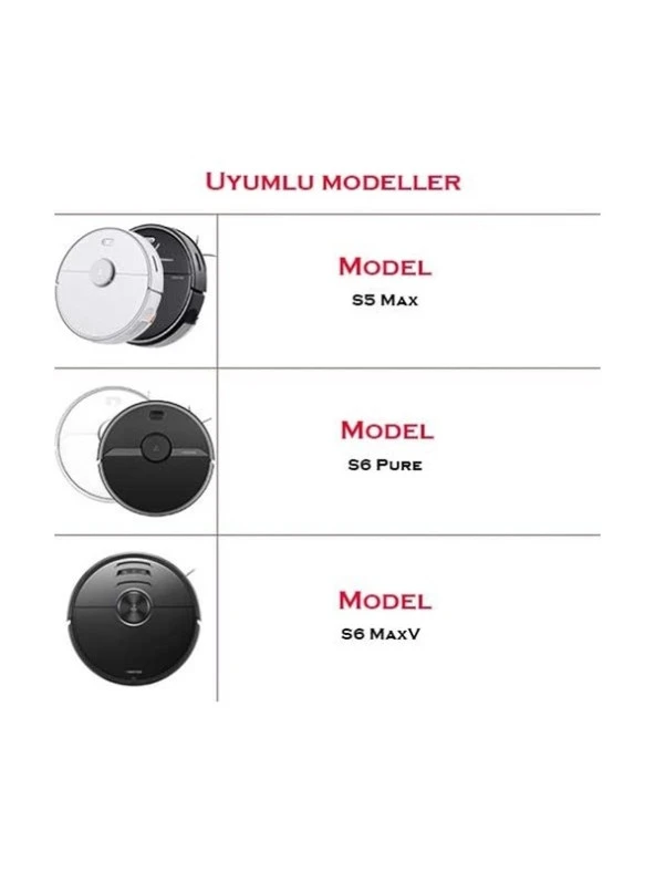 Roborock S5 Max Uyumlu 2li Mop Fiber Bezi - Resim 4