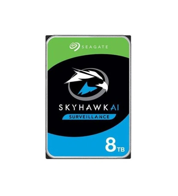 SEAGATE ST8000VE001 SKYHAWK 3.5" 8TB 7200rpm 256mb SATA 7/24 Harddisk ürün görseli 1