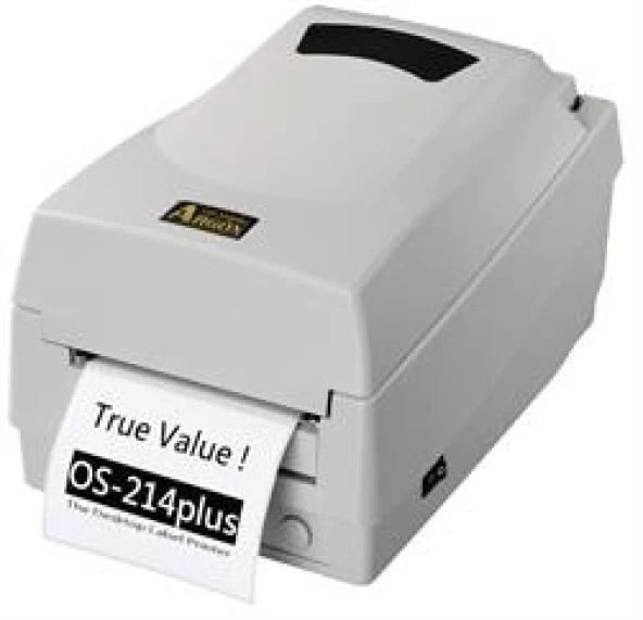 ARGOX OS-214 Plus Thermal + Thermal Transfer Seri + Usb + Paralel 76 mm/sn 203 dpi Barkod Yazıcı ürün görseli 1