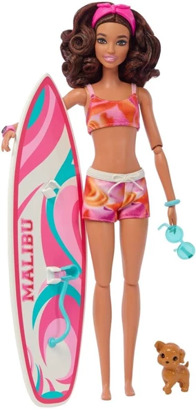 Barbie Sörf Yapıyor HPT49 HPL69 Lisanslı Ürün ürün görseli 1