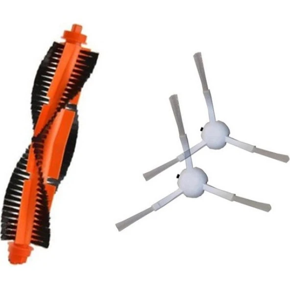 srfn ticaret Vacuum Mop Pro Seti: 1 Adet Ana Fırça - 2 Adet Yan Fırça ürün görseli 1