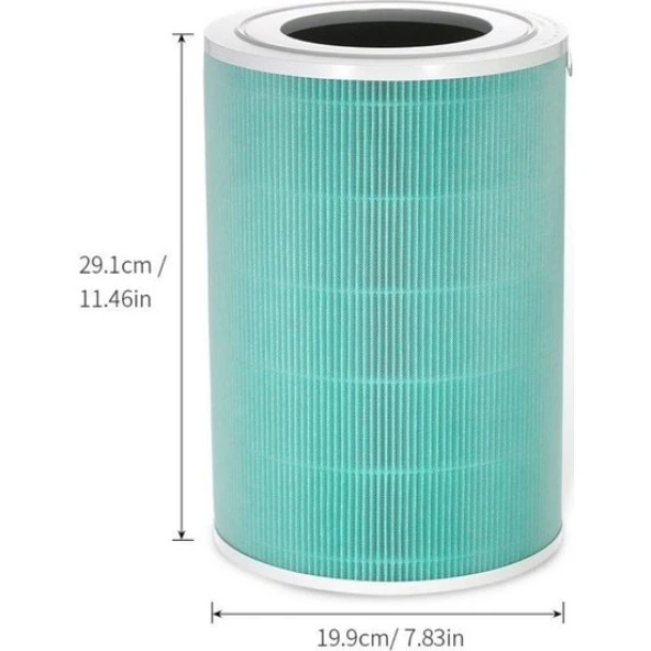 srfn ticaret Smart Air Purifier 2S Uyumlu Akıllı Hava Temizleyici Anti Formaldehyde Filtre (100 İthal A+ Kalite) ürün görseli 1