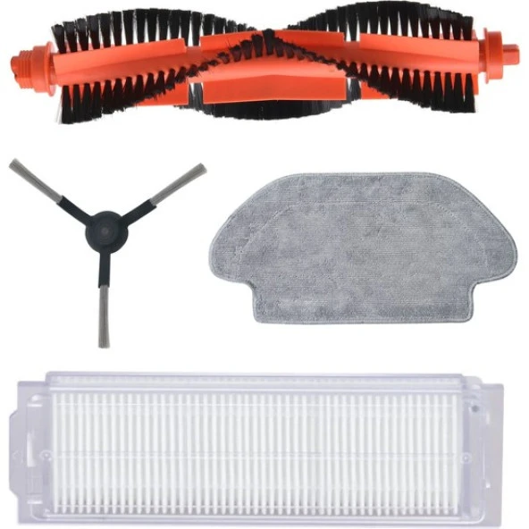 srfn ticaret Xiaomi Mi Vacuum Mop Pro Viomi V3 Robot Süpürge Aksesuar Seti (4 Parça) ürün görseli 1