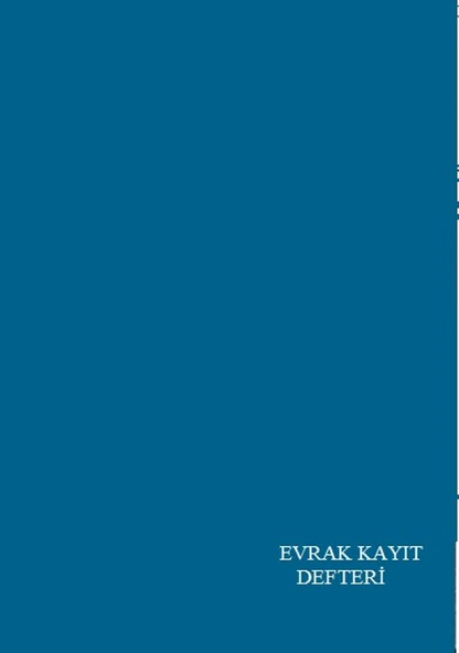 Özkan Evrak Kayıt Defteri Ciltli 96 Yp. Koyu Lacivert ürün görseli 1
