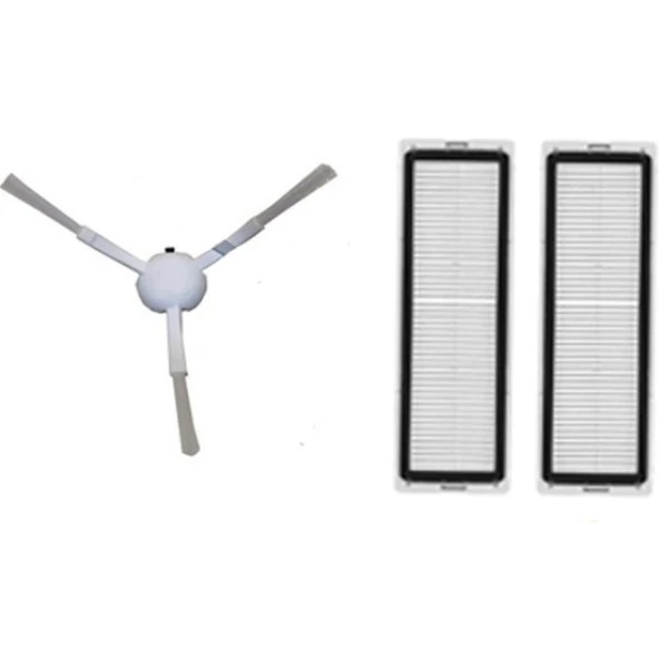 srfn ticaret Xiaomi Mijia 1C Vacuum Mop Seti: 2 Adet Hepa Filtre - 1 Adet Yan Fırça ürün görseli 1