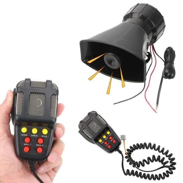 7 Sesli 100W için Siren / Sssr51 - Resim 2