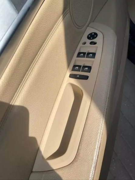Bmw X5 Uyumlu Serisi E70 2007-2013 Kapı Kolçak Krem - Resim 2