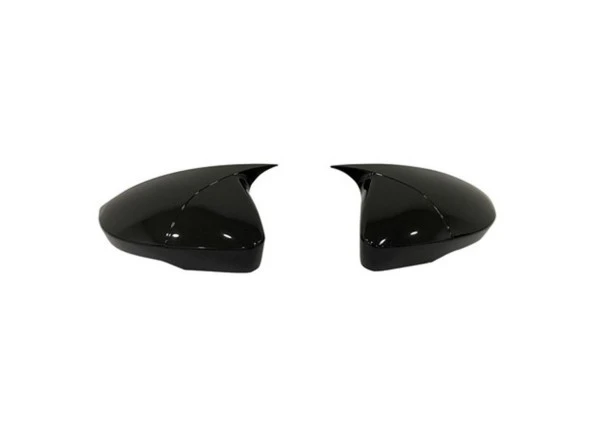 Octavia Mk2 Uyumlu 2009-2013 İçin Uyumlu Yarasa Ayna Kapağı Piano Black ürün görseli 1