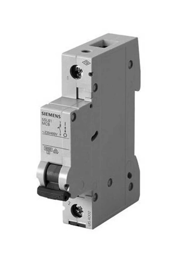 Siemens 5SL6116-6YA B16A 1F 6kA 70mm Otomatik Sigorta ürün görseli 1