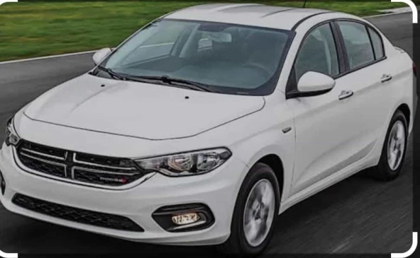 Fiat Egea Logosuz Panjur Mat Siyah ABS 2015-2020 - Resim 2