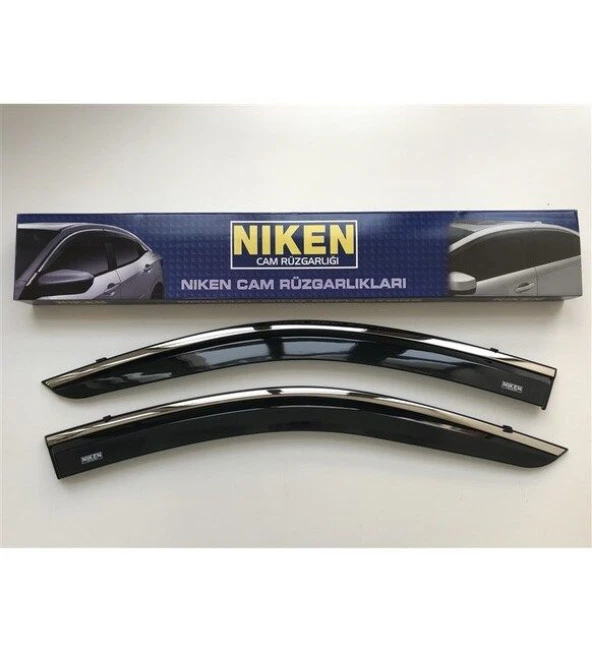 Niken Dacia Lodgy 2013- Kromlu Cam Rüzgarlığı 2Li ürün görseli 1