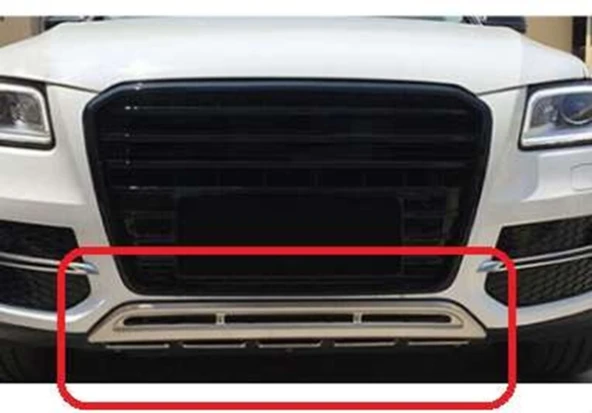 Audi Q5 2010 2017 Ön Tampon Altı Krom ürün görseli 1