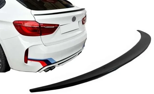 Bmw X6 Uyumlu 2016 Sonrası Performance Spoiler (Boyasız) Parça ürün görseli 1