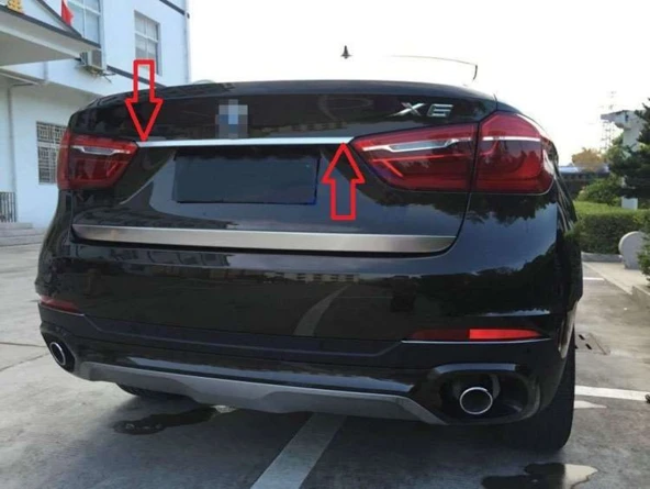 Bmw X6 2016 Sonrası Bagaj Çıtası Krom ürün görseli 1