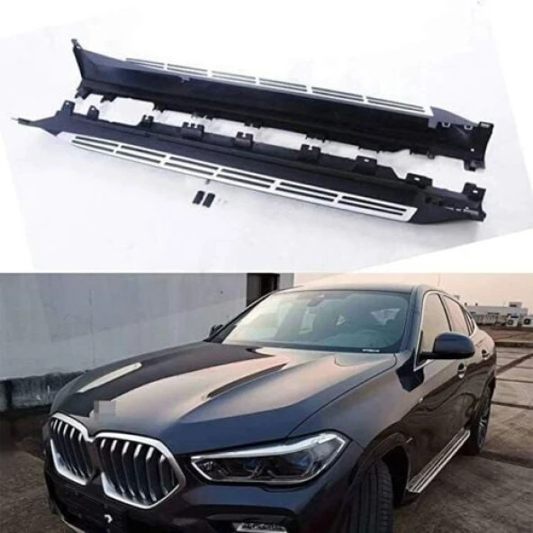 Bmw X6 Uyumlu G06 2020 Sonrası Yan Basamak Bmw Style Parça ürün görseli 1