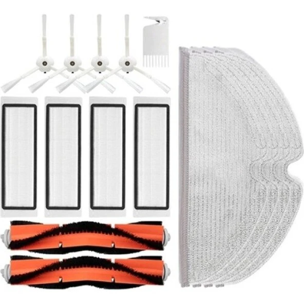 Srfn Ticaret Xiaomi Için Robot Süpürge Aksesuar Set 15 Parça Mi Robot S50 S51 S52 S55 S5 Max S6 ürün görseli 1