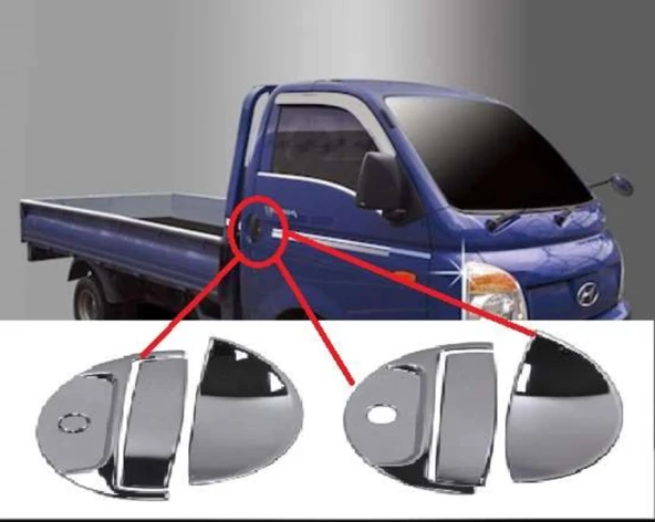 Hyundai H100 2010 Sonrası Kapı Kolu ABS Krom ürün görseli 1