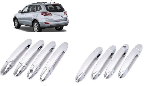 Hyundai Santa Fe 2006 2012 Kapı Kolu ABS Krom ürün görseli 1