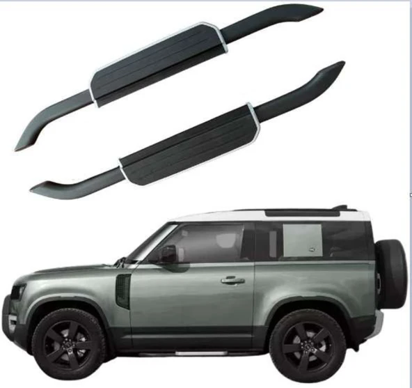 Land Rover Uyumlu Defender 2020 Sonrası Yan Basamak Oem Style 2 Kapı Parça ürün görseli 1