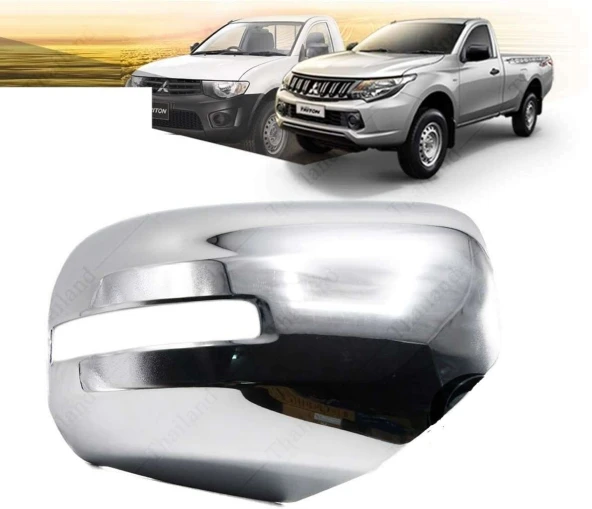 Mitsubishi L200 2015 2018 Ayna Kapağı ABS Krom ürün görseli 1