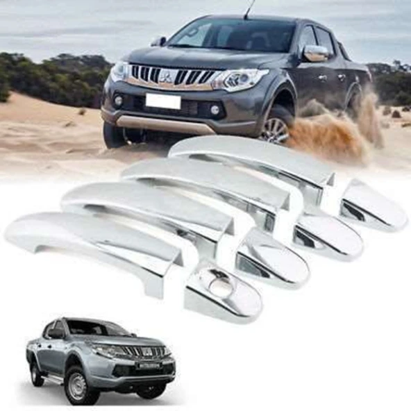 Mitsubishi L200 2015 2018 Kapı Kolu ABS Krom ürün görseli 1