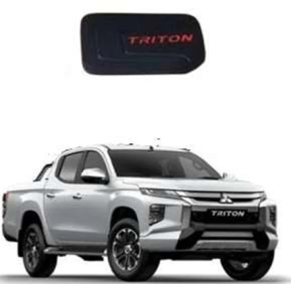 Mitsubishi L200 2019 Sonrası Depo Kapağı Kaplama Siyah ürün görseli 1