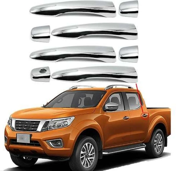 Nissan Navara 2016 Sonrası Kapı Kolu ABS Krom ürün görseli 1