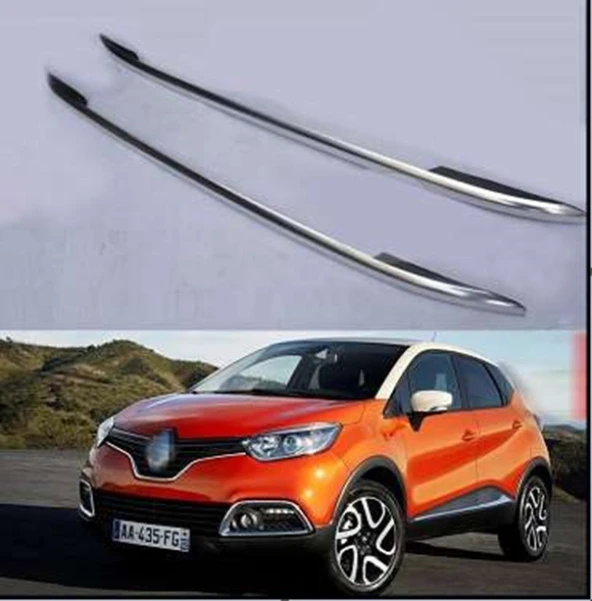 Renault Captur 2014 2017 Tavan Çıtası Gümüş ürün görseli 1