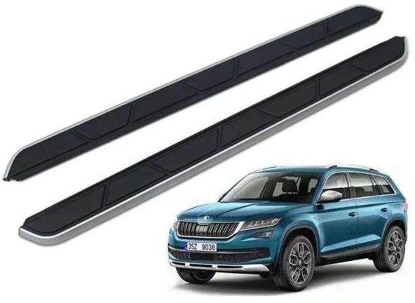 Skoda Kodiaq Uyumlu 2017 Sonrası Yan Basamak Oem Style Parça ürün görseli 1