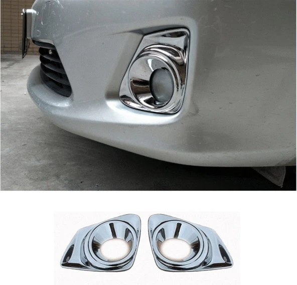 Toyota Corolla 2010 2012 Sis Lambası Kaplama Krom ürün görseli 1