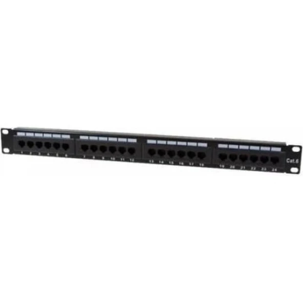 ODS  -P24UTP UTP CAT6 24 PORT PATCH PANEL ürün görseli 1