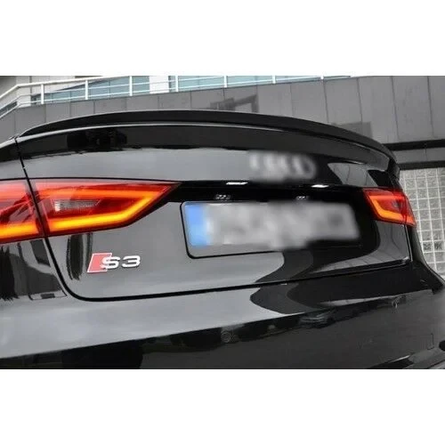 Audi A3 Uyumlu Orjinal Stil 2015+ Boyalı Spoiler Parça ürün görseli 1