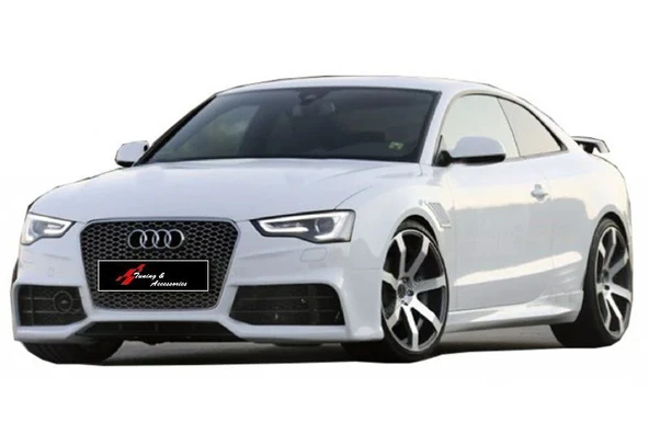 Audi A5 Uyumlu B8/B9 2007 C/2Kapı - Rs5 Marşpiyel Sağ Sol Set, Ham Ürün ürün görseli 1