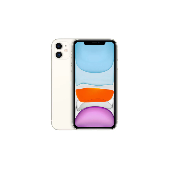 PTTAVM: Apple iPhone 11 128 GB Beyaz Yenilenmiş Ürün B Kalite