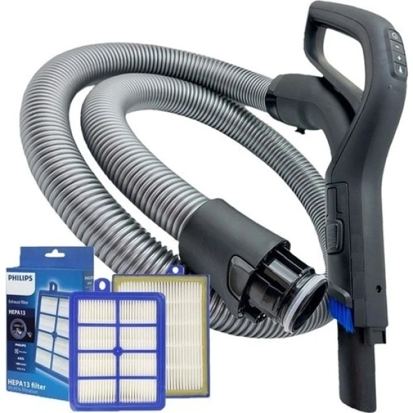 srfn ticaret Philips Uyumlu Fc 9932 Power 9934 Xb 9185 Marathon Ultimate Elektrikli Süpürge Hortumu ve Filtresi ürün görseli 1