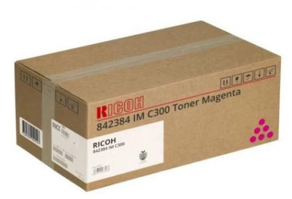 Ricoh IM C300 Magenta Kırmızı Orjinal Fotokopi Toneri IM C300-300F 6.000 Sayfa Gr-C4 ürün görseli 1