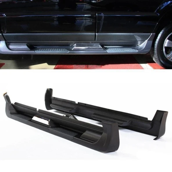 Kia Sportage Uyumlu Yan Basamak 2003-2009 Side Step Oem Style Black ürün görseli 1