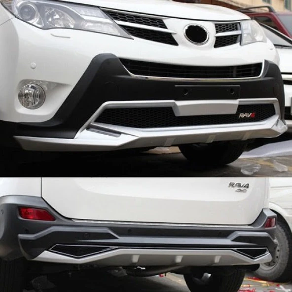 Toyota Rav 4 Ön Arka Tampon Difüzör 2014 2018 Gündüz Ledli Oem ürün görseli 1