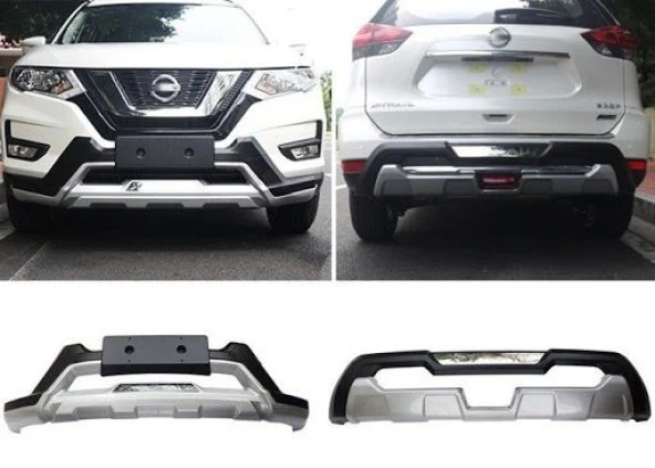 Nissan X-Trail 2018- Ön Arka Koruma Difüzör ürün görseli 1