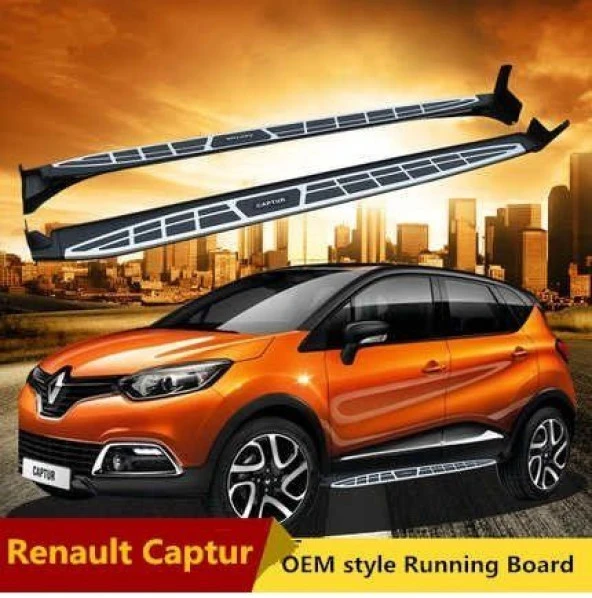 Renault Captur Uyumlu 2014 2017 Yan Basamak Side Step Square Style ürün görseli 1