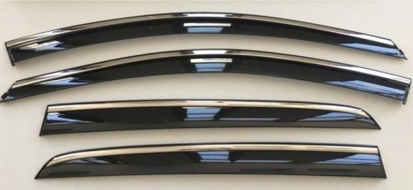 Niken Renault Kadjar 2015 - 2019 Kromlu Cam Rüzgarlığı 4Lü ürün görseli 1